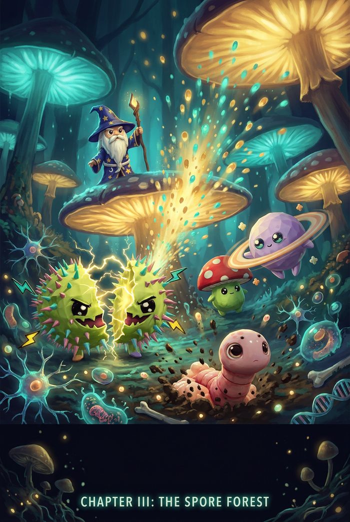 Chapter III — The Spore Forest